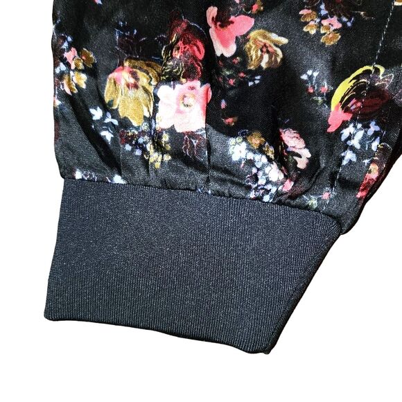 Cinq a Sept Giles Women's Graphite Multi Floral Polyester Jogger Pants Size S - Picture 6 of 12